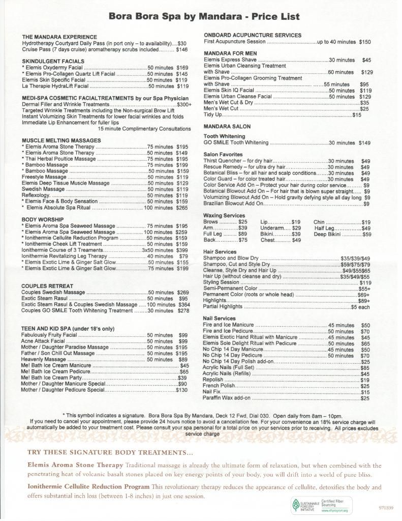 Spa Menu, Large Photo by johnql Photobucket